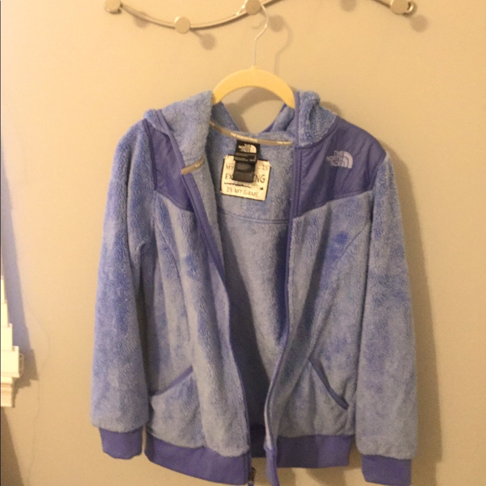 Girls blue The North Face jacket